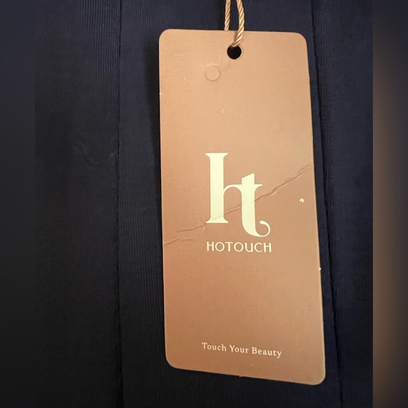 Blue Halter Sleeveless Maxi Dress for Cocktail Nights - Picture 4 of 5